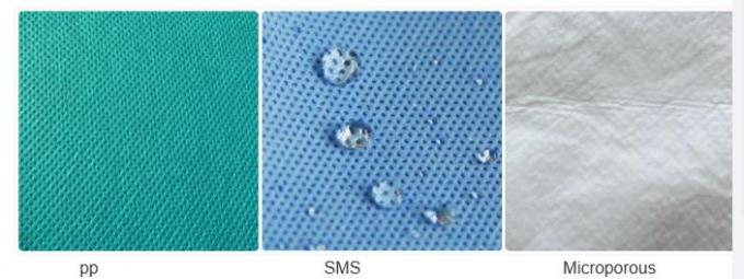 Vêtements de protection jetables de force à haute résistance, combinaisons résistantes chimiques