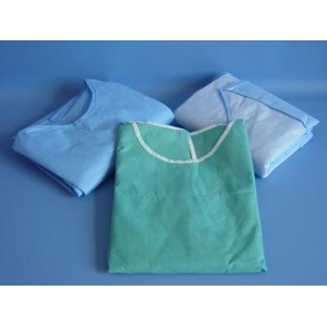 Jetable imperméable renforcé de robes chirurgicales stérilisé/non stérilisé