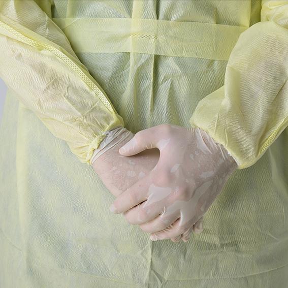 Robes médicales jetables biodégradables avec Repellency liquide de haut niveau