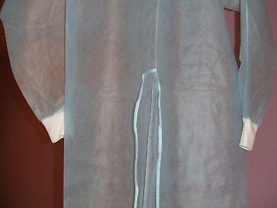 Robe jetable d'isolement de preuve de la poussière pour des médecins/infirmières/techniciens de laboratoire