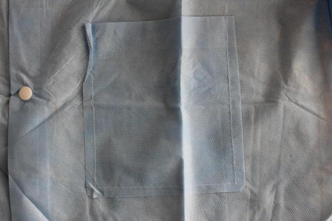 Manteaux jetables inodores de laboratoire, robes médicales jetables non irritantes