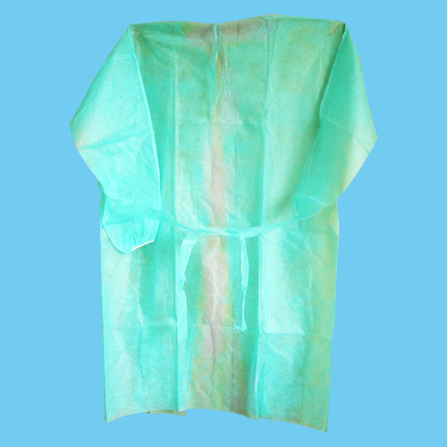 Robe jetable d'isolement de preuve de la poussière pour des médecins/infirmières/techniciens de laboratoire