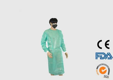 Robes jetables résistantes liquides de barrière, usage protecteur jetable de l'anti poussière
