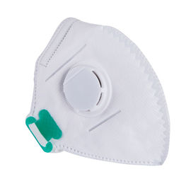 Masque Ffp2 pliable de valve d'exhalation principal portant la soudure ultrasonore matérielle non tissée