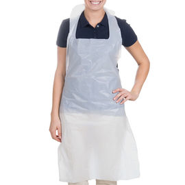 Robes en plastique jetables écologiques pour les soins à domicile/hôpital/salon de beauté