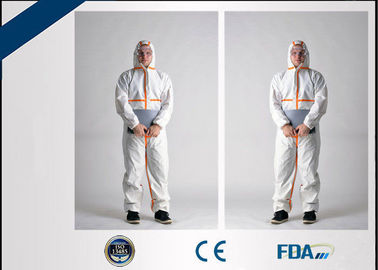 Chine Résistant liquide de costume jetable libre de combinaison de latex pour la clinique/laboratoire médical usine