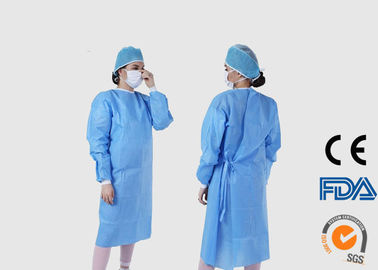 Robes chirurgicales stériles jetables respirables pour l'hôpital/clinique