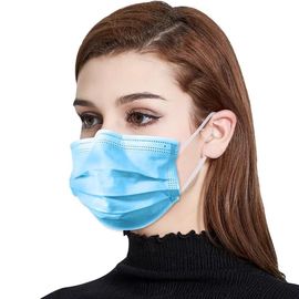 Le masque médical non tissé de visage de pp avec la boucle élastique d'oreille empêchent tousser la contamination