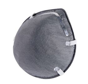 Chine Latex de port principal de la taille de la couleur FFP2 de masque gris de tasse 132 * 115 * 47mm librement usine