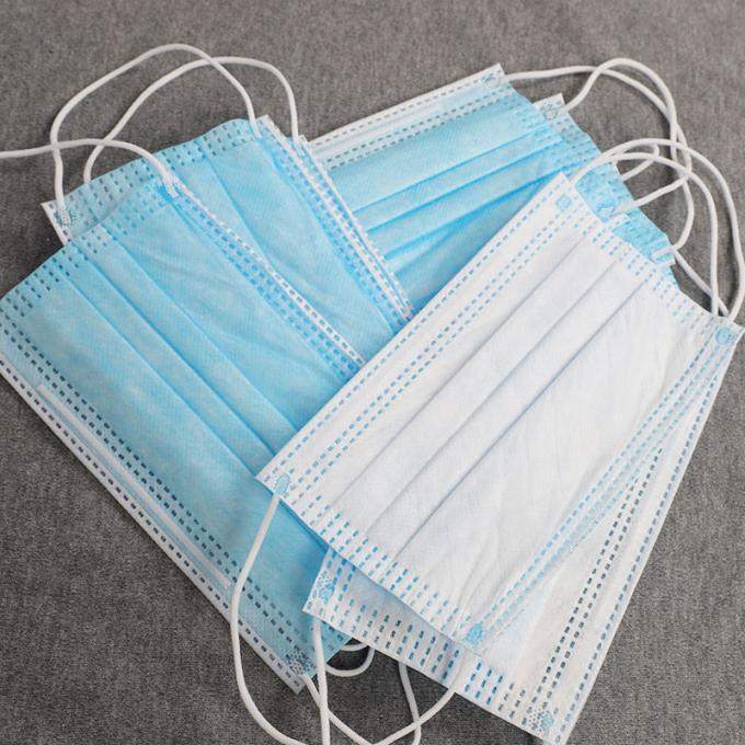 Morceau intégral jetable résistant de nez caché par PVC de masque protecteur de Fliud