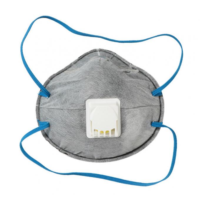Taille de masque jetable respirable de pollution 20 * 12cm avec la coupe ergonomique