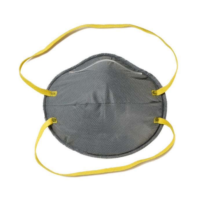 Taille de masque jetable respirable de pollution 20 * 12cm avec la coupe ergonomique