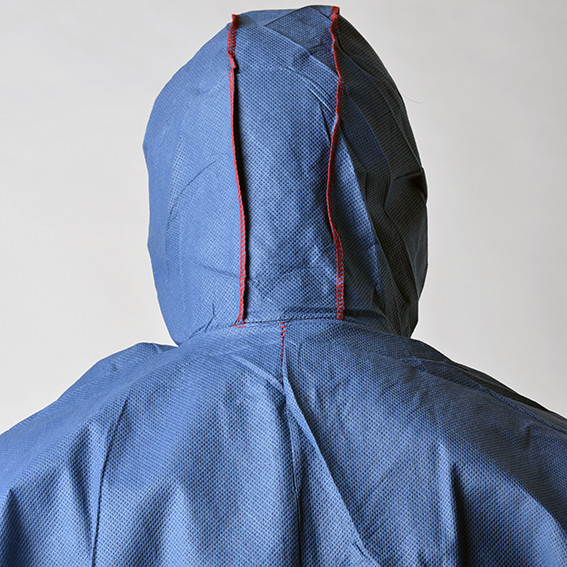 Anti robes protectrices jetables statiques, vêtements de protection médicaux jetables