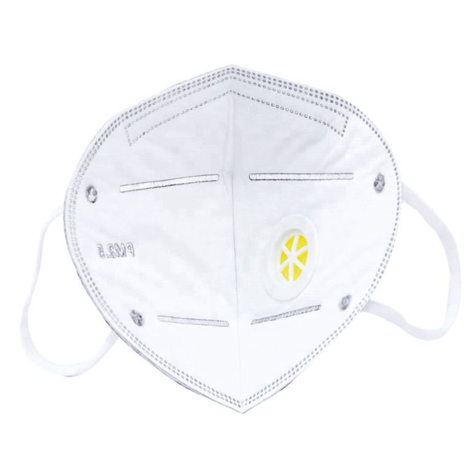 Répit du masque Ffp2 pliable amical de peau grand avec la corde élastique élevée d'oreille