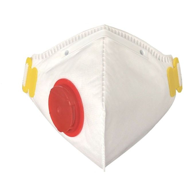 Masque de poussière FFP2 réglable aucune chute anti bactéries pour rectifier/ponçant