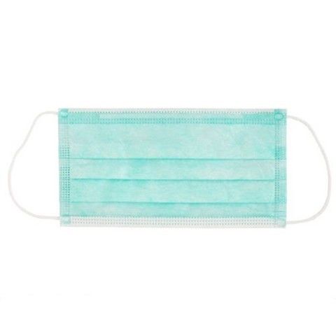 Couleur verte médicale jetable respirable sûre de masque protecteur pour des salons de clou